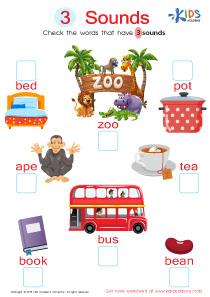 Letter Sounds Worksheets: Free Alphabet Sounds PDF Worksheets